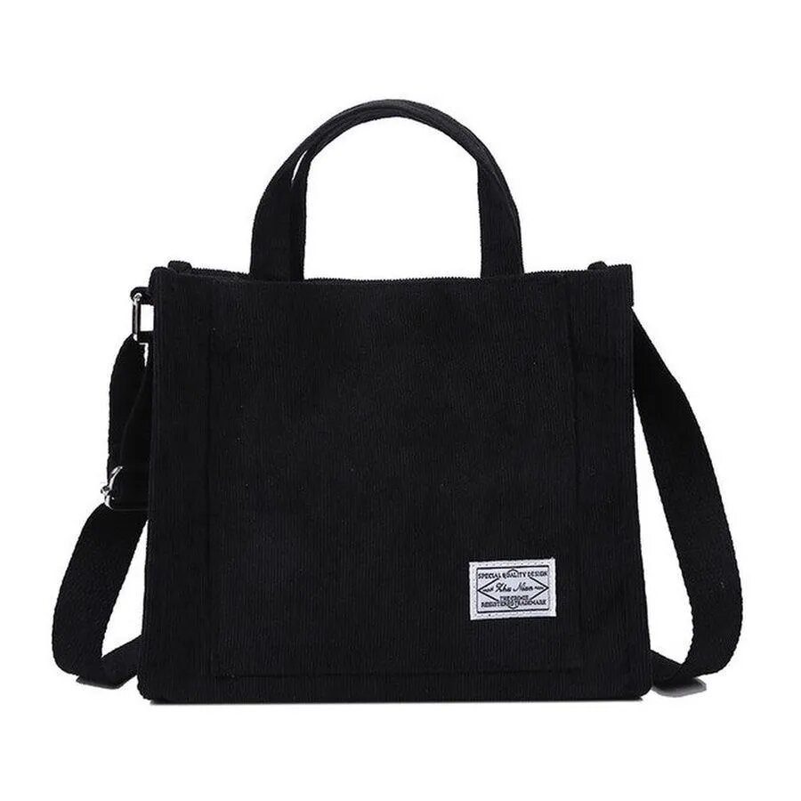 фото Шоппер вельветовый мини сумка через плечо