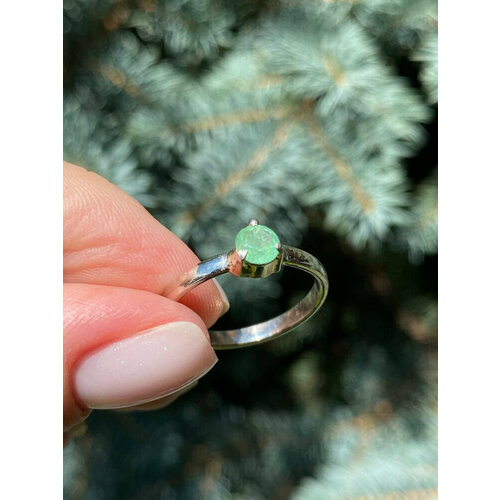 Кольцо True Stones, берилл, размер 17, зеленый