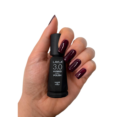 Лак для ногтей цветной 3.0 Hybrid Nail Polish 1900R23-023, N.2.3, Laylium, 1 шт