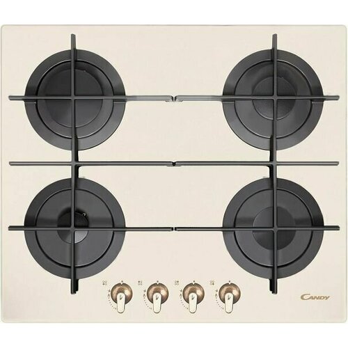 Варочная поверхность газовая Candy CVG 64 STGBA электроподжиг газконтроль закаленное стекло 2199000₽