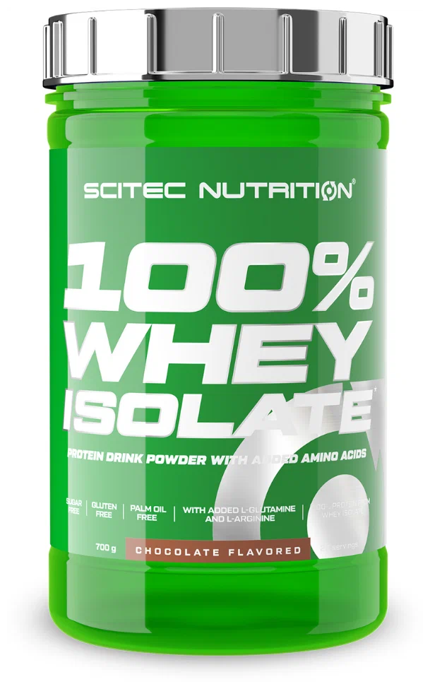 Scitec Nutrition 100% Whey Isolate (700 гр) (шоколад)