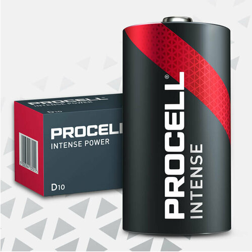 Duracell Procell Intense LR20 (D) (10шт. в упаковке) NEW