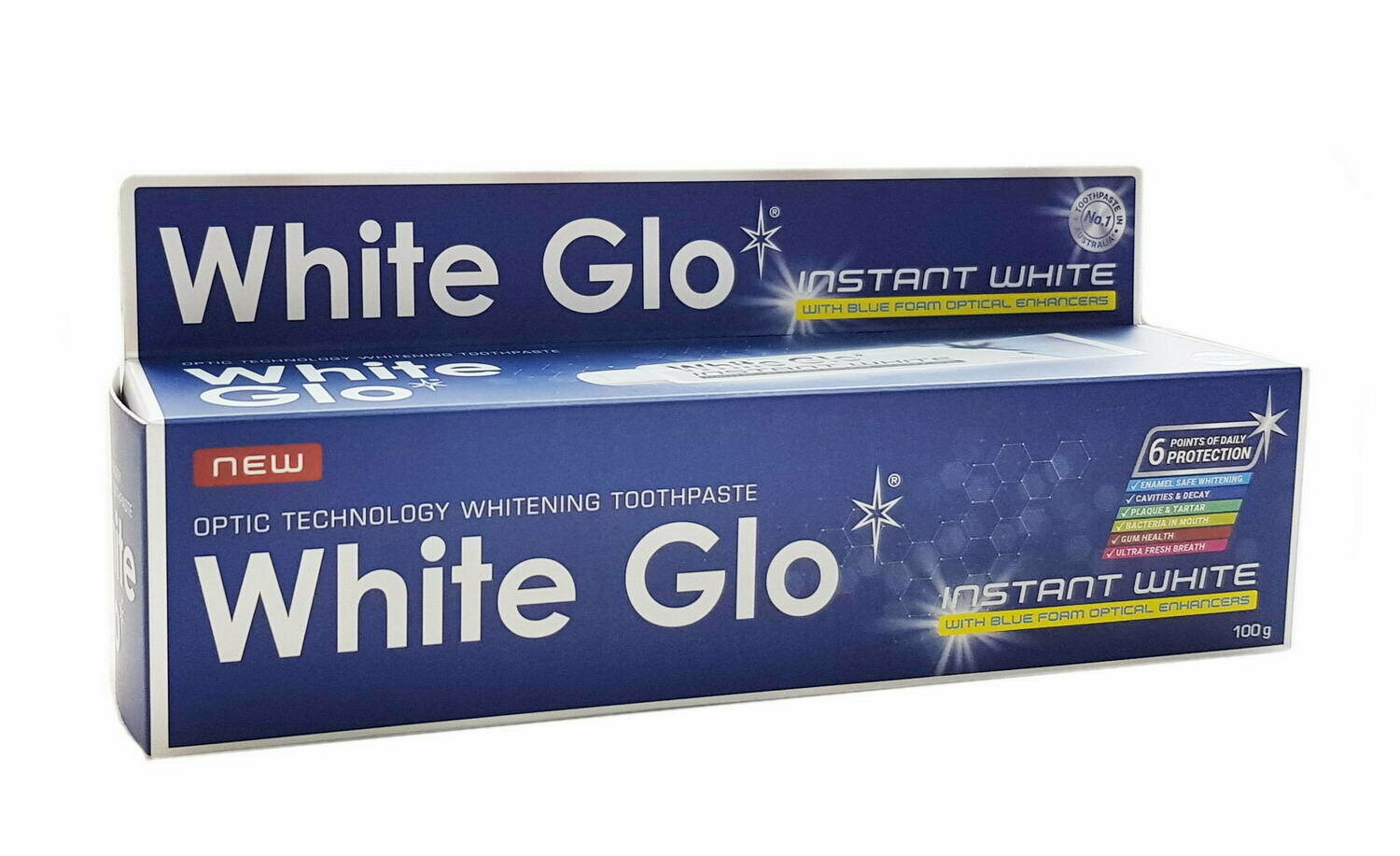 Зубная паста White Glo мгновенное отбеливание 100г - фото №18