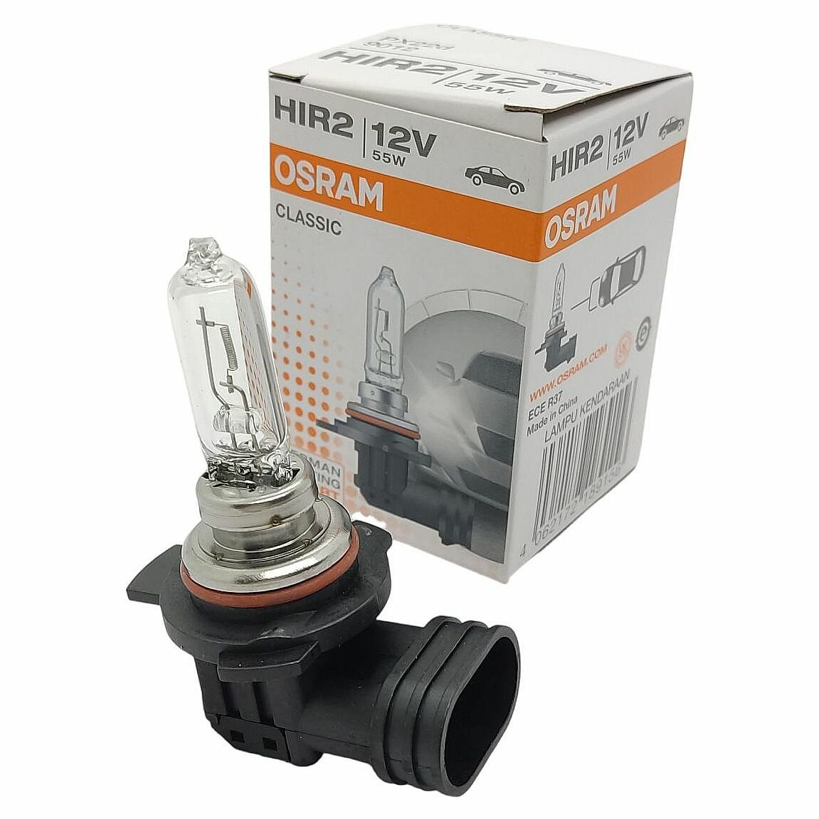 Лампа автомобильная галогенная HIR2 Osram 9012 (PX22d)