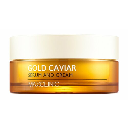 declare caviar beautifying serum Сыворотка и крем с экстрактом икры и частицами золота Maxclinic Gold Caviar Serum and Cream 60 мл .