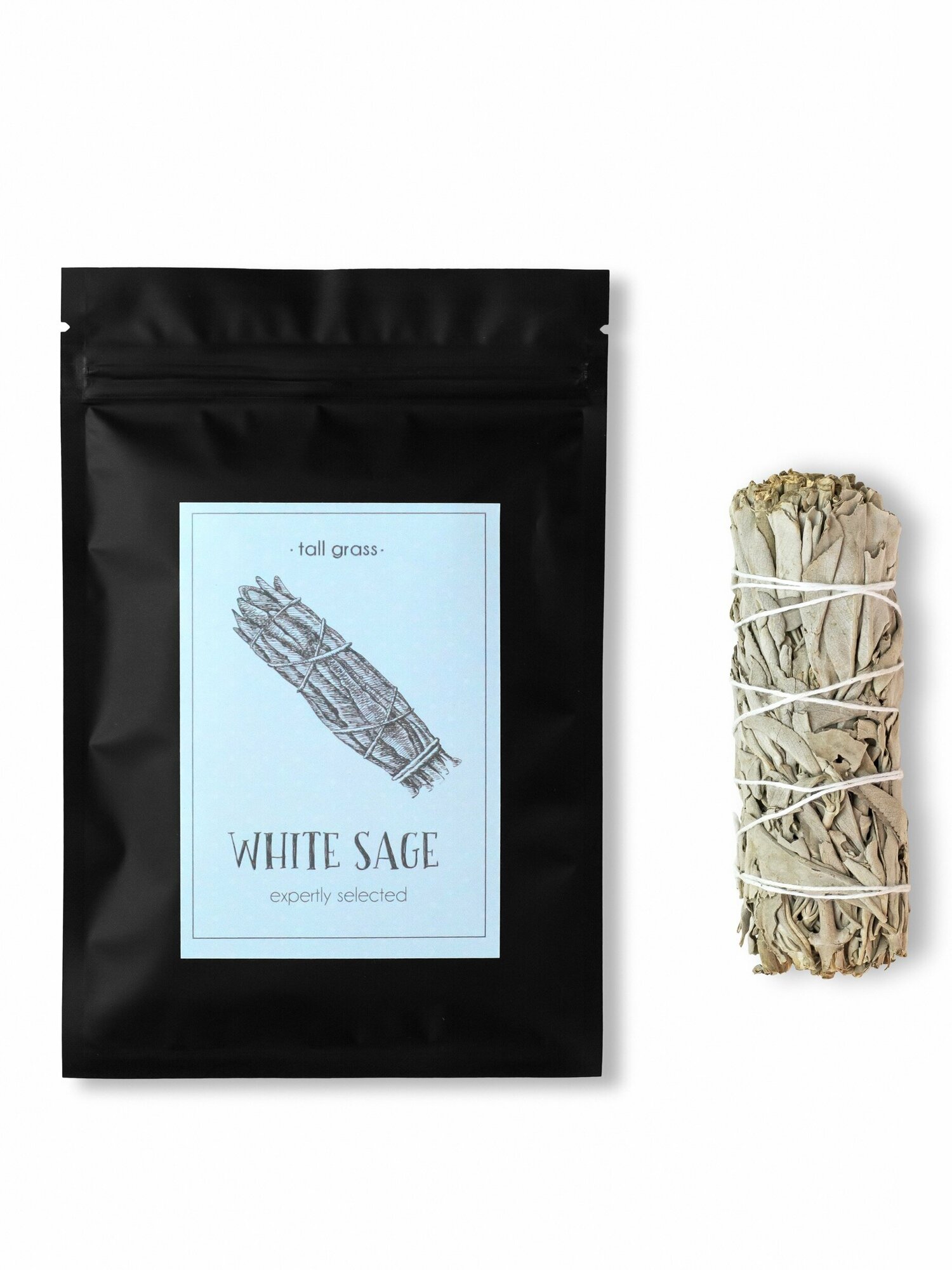 Благовония белый шалфей для духовных практик, медитации White Sage