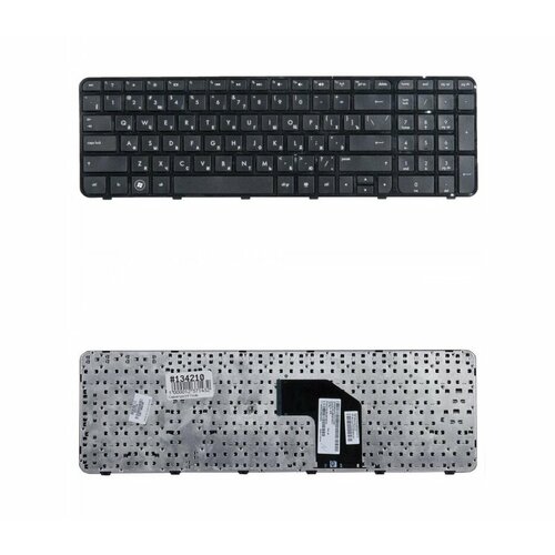 Keyboard / Клавиатура для HP для Pavilion g6-2000 699497-251 Black, black frame, гор. Enter ZeepDeep клавиатура zeepdeep для hp для pavilion g6 2000 699497 251 black black frame гор enter