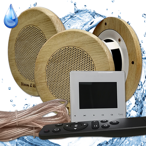 Акустика для хамама сауны бани бассейна SW 3 white SAUNA круглые 4565000₽