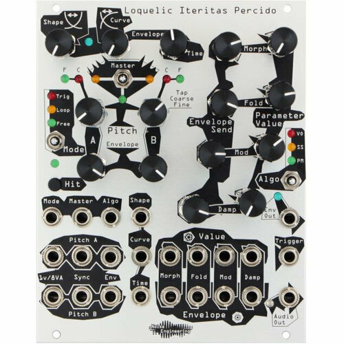 Noise Engineering Loquelic Iteritas Percido - Silver Eurorack модули