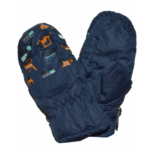 Варежки Tsarevich, размер 6-8 лет, синий