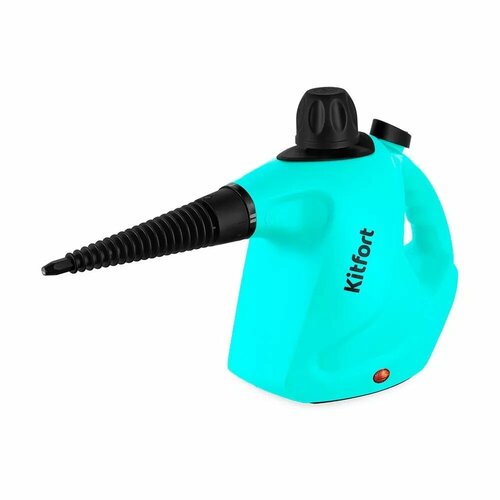 Пароочиститель Kitfort KT-9138-2 черно-зеленый 540000₽