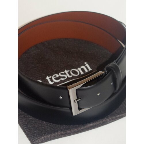фото Ремень a.testoni, размер 115, черный
