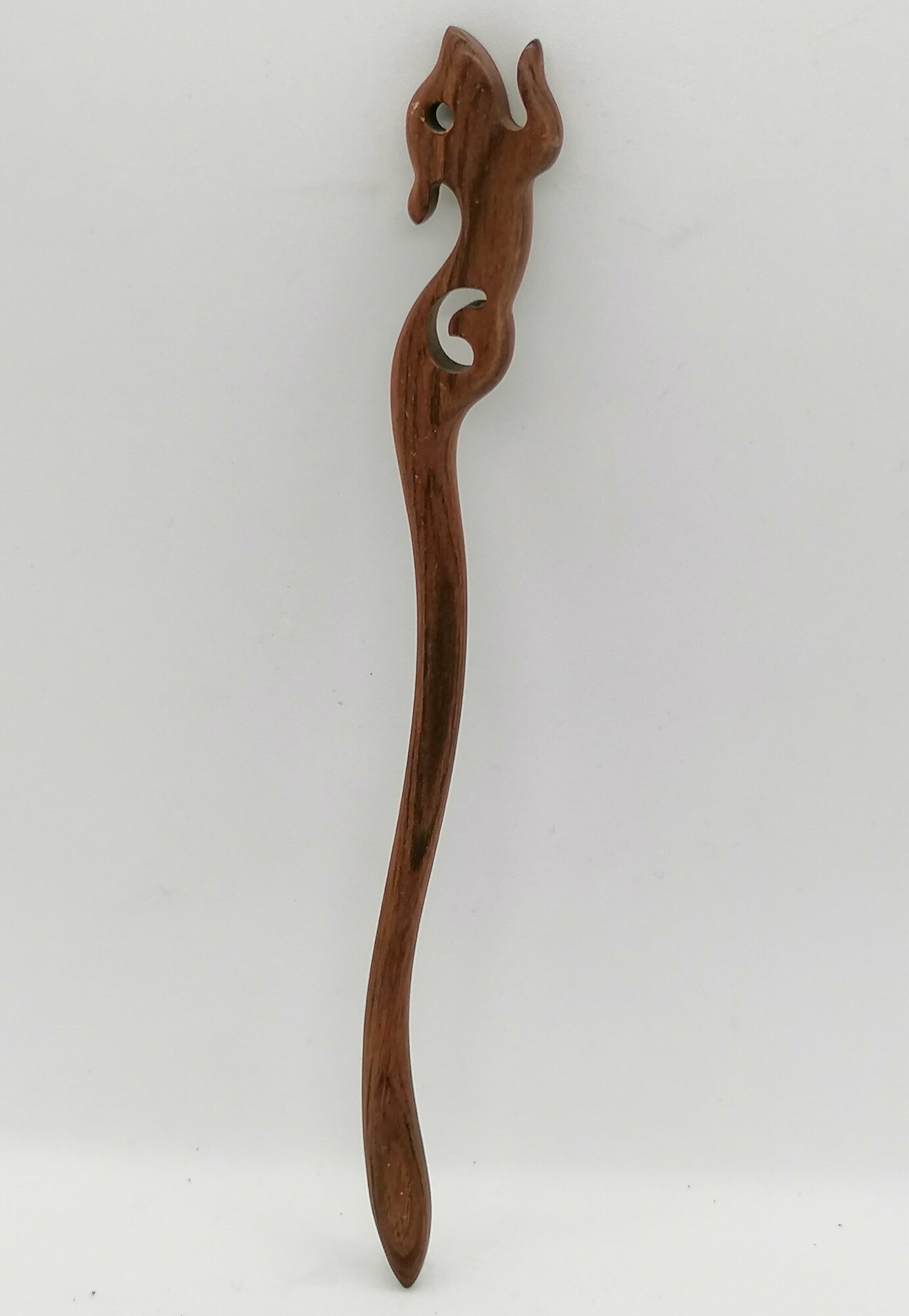 Шпилька сандаловая, розовый сандал (белочка)