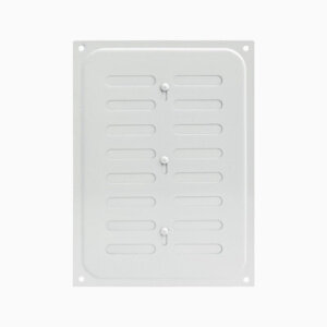 фото Домарт Решетка вент. 165х240 мм (белая) с заслонкой