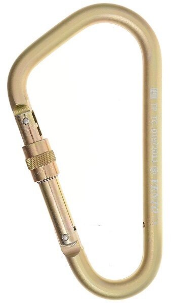 Карабин Венто стальной косой с муфтой