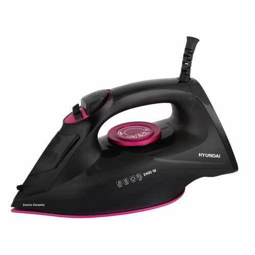 Утюг Hyundai H-SI01559 черныйрозовый 5200₽