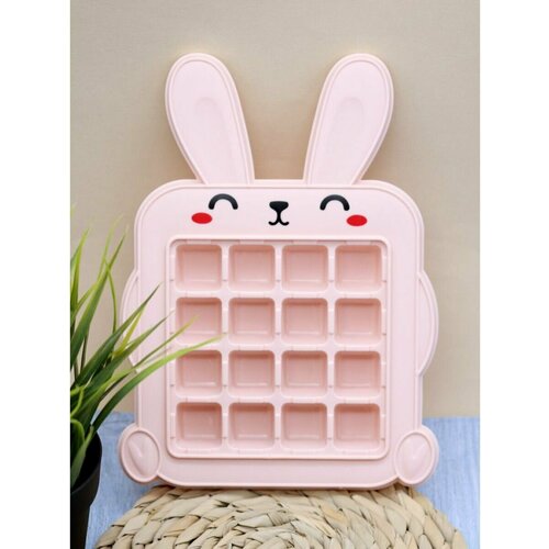 Форма для льда пластиковая лоток для заморозки Bunny pink 294₽