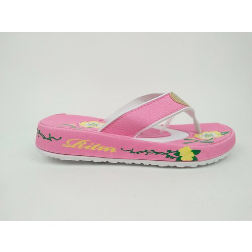 Шлепанцы РИТМ, размер 41, розовый, зеленый