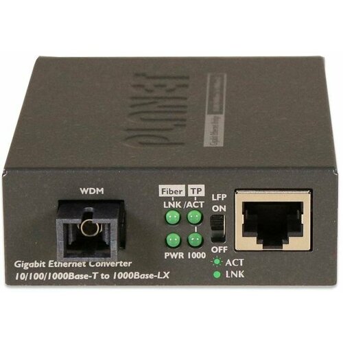 Медиа-конвертер WDM Planet GT-806A60 медиа конвертер planet ftp 802s15