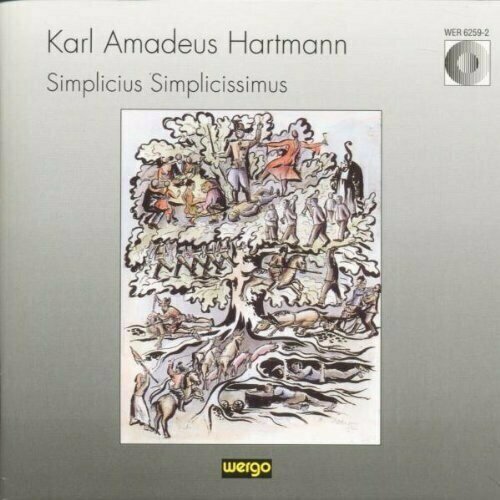 AUDIO CD Hartmann, Karl Amadeus - Simplicius Simplicissimus. Fricke / Sobr