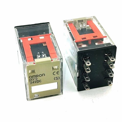 Реле OMRON MY2 24VDC S / MY2-24VDC S 1штука 220v coil motor controler ac contactor 3 pole nc n c 380v 15kw cjx2 3201