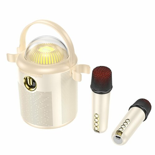 Портативная колонка Hoco BS59 бежевый 552800₽