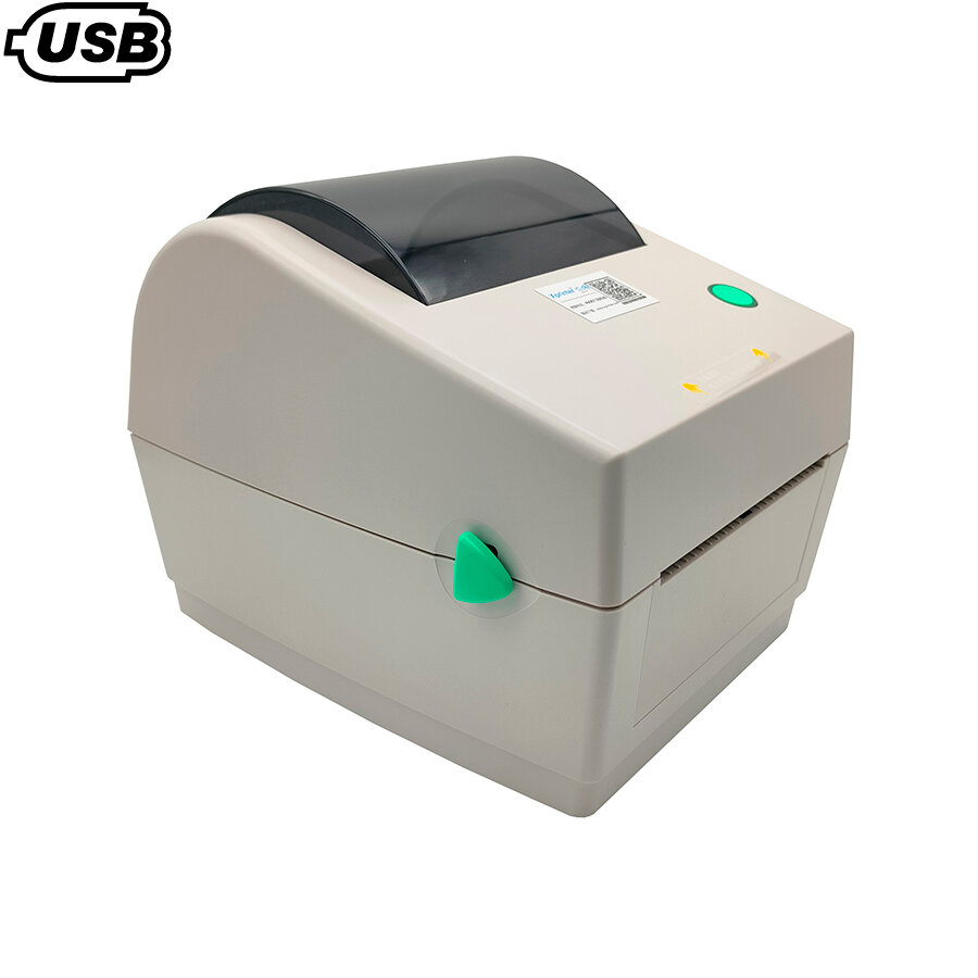 Термопринтер этикеток Xprinter XP-480B USB белый