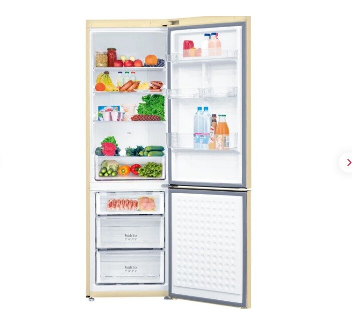Холодильник двухкамерный с нижней МК ARTEL HD 430 RWENE бежевый