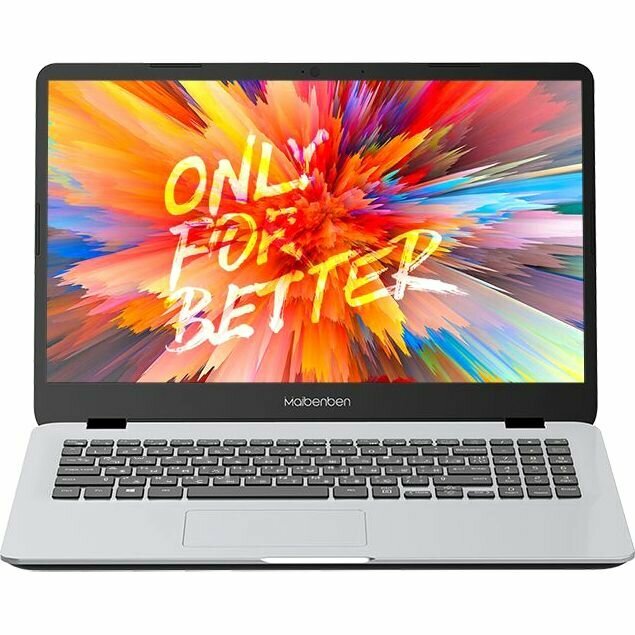 15.6" Ноутбук MAIBENBEN M545 M5451SB0LSRE0, 1920x1080, IPS, AMD Ryzen 5 4500U (2.3 ГГц), RAM 8 ГБ, SSD 512 ГБ, Linux, серебристый, русская раскладка