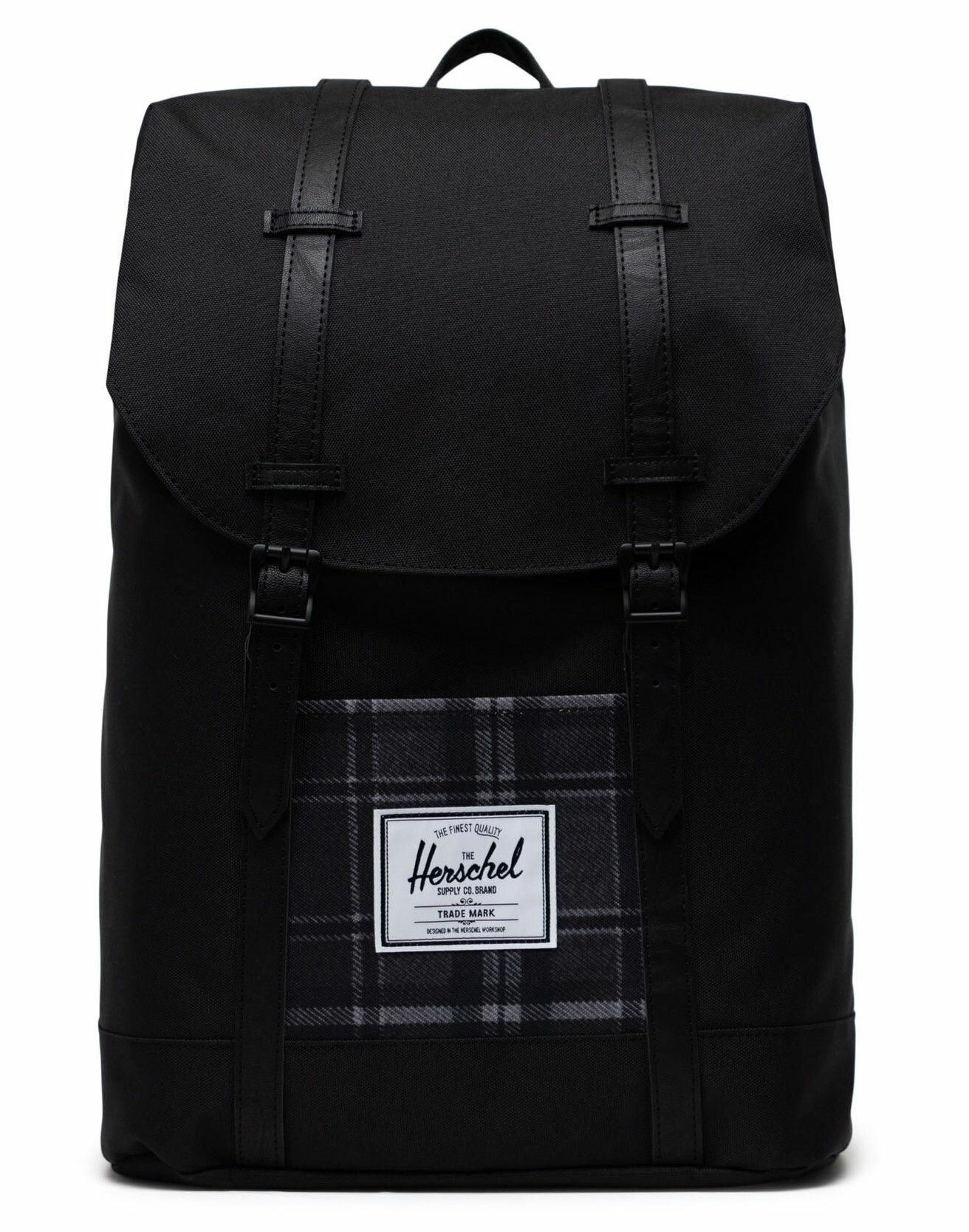 Рюкзак Herschel Retreat 10066 Black Plaid