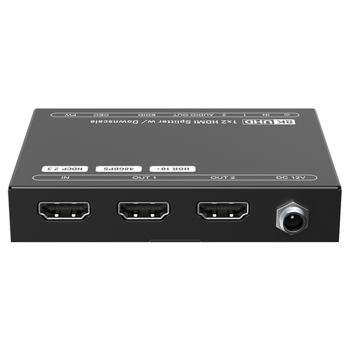 AV-BOX SUH2E-8K Усилитель-Распределитель (сплиттер) HDMI 1 вх. 2 вых, 8K 60Гц 4:4:4