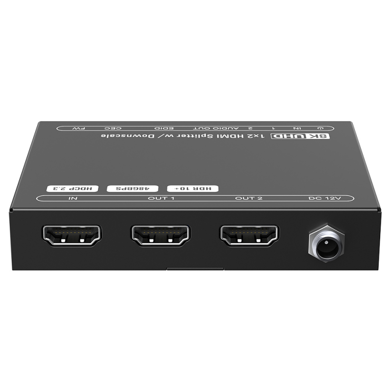 AV-BOX SUH2E-8K Усилитель-Распределитель (сплиттер) HDMI 1 вх. 2 вых 8K 60Гц 4:4:4