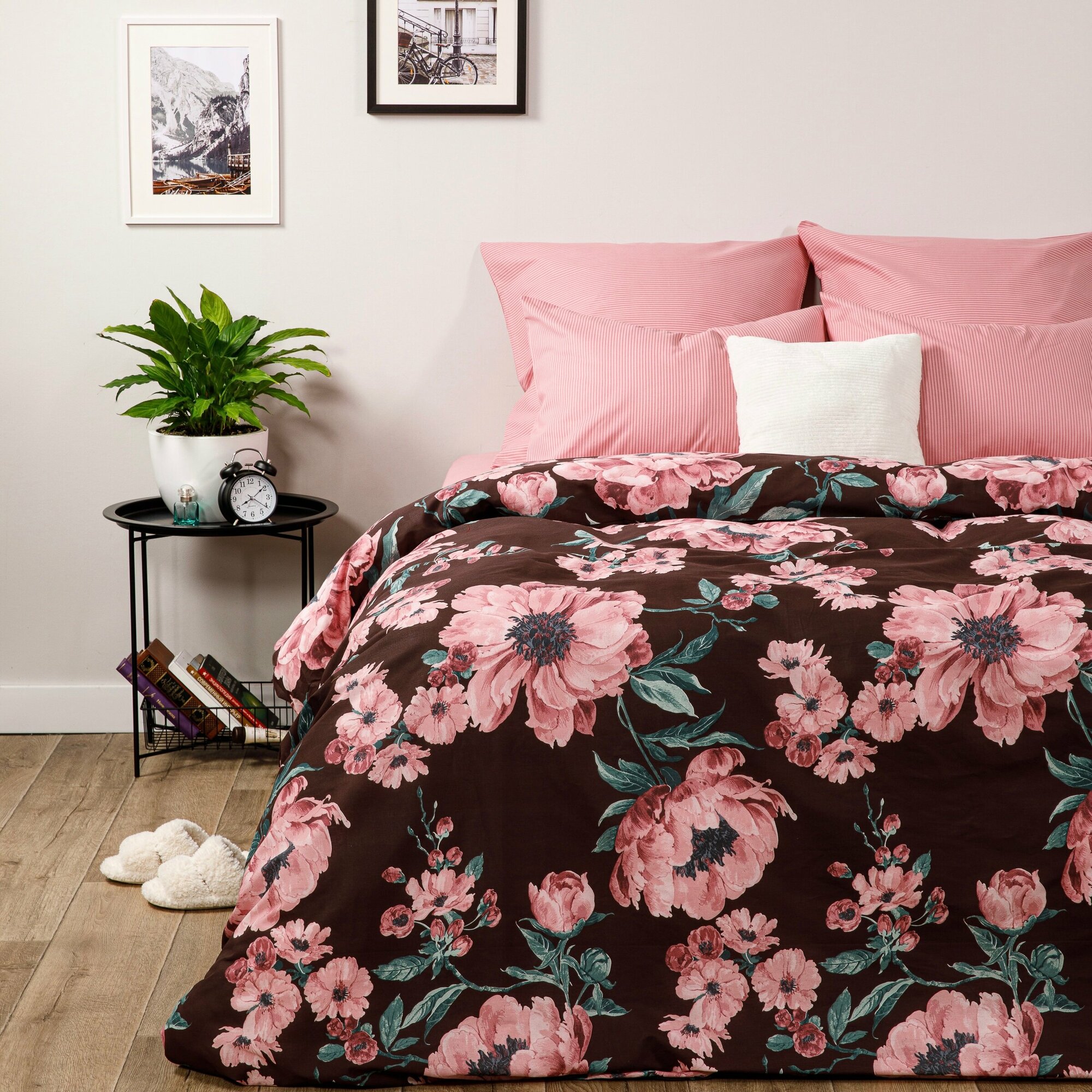 фото Постельное белье 1 5 спальное, наволочки 70х70 ТМ Ночь Нежна Берта, 100% хлопок, ткань поплин