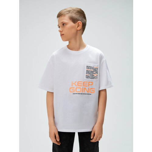 фото Футболка acoola, размер 152, белый