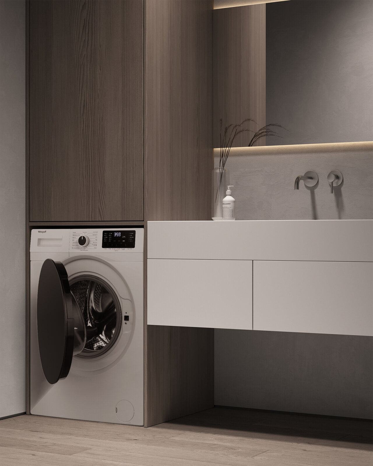 Cтиральная машина с инвертором и паром Weissgauff WM 61212 DC Inverter Steam — фото 10