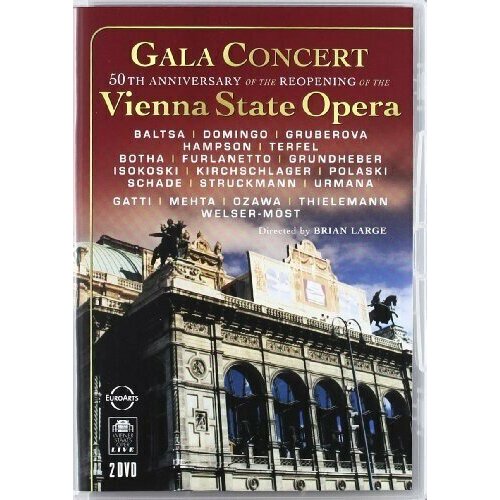 Gala Concert: 50th Anniversary of the Reopening of the Vienna State Opera'. (Excerpts from Aida, . 2 DVD