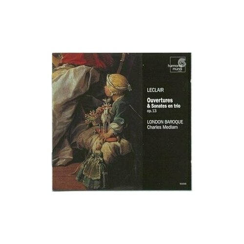 AUDIO CD Leclair: Overtures & Trio Sonatas, Op. 13 - London Baroque. Charles Medlam, London Baroque. 1 CD