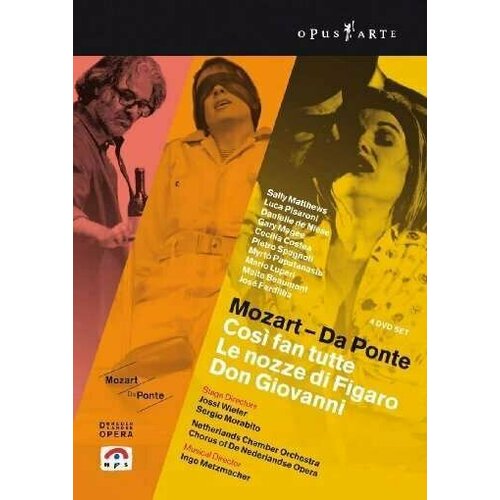 DVD Wolfgang Amadeus Mozart (1756-1791) - Die Da Ponte-Opern (3 DVD) minacelentano tutte le migliori