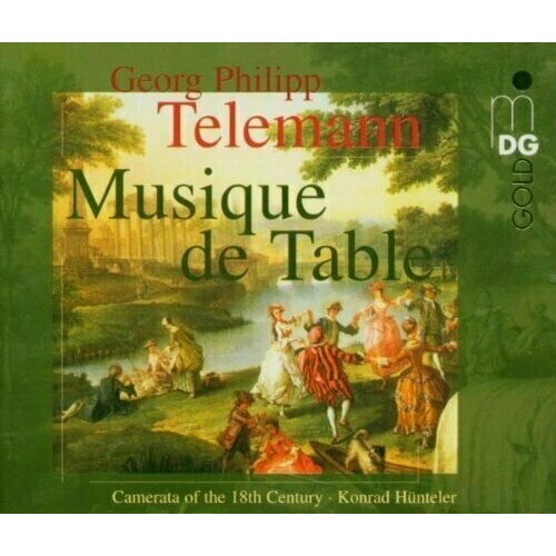 AUDIO CD Telemann, G. Ph: Musique de Table
