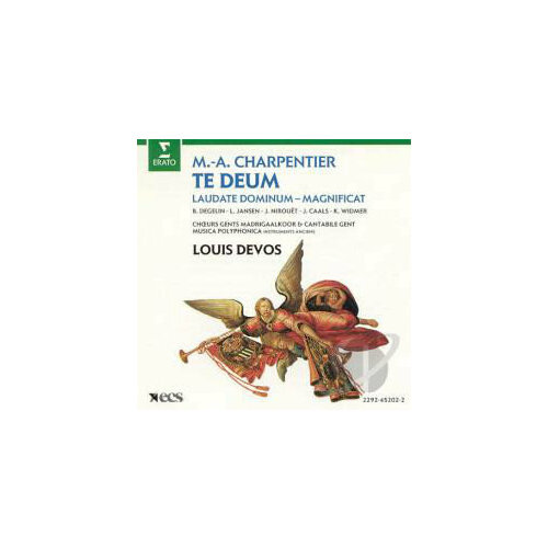 AUDIO CD Marc-Antoine Charpentier* - Te Deum, Laudate Dominum, Magnificat. 1 CD