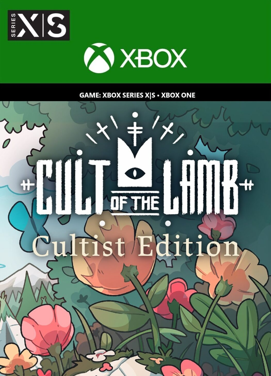 Игра Cult of the Lamb: Cultist Edition для Xbox One/Series X|S (Турция), русский перевод, электронный ключ