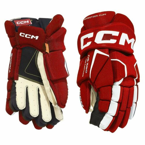 фото Перчатки ccm tacks as 580 jr (red/wht 11") bauer