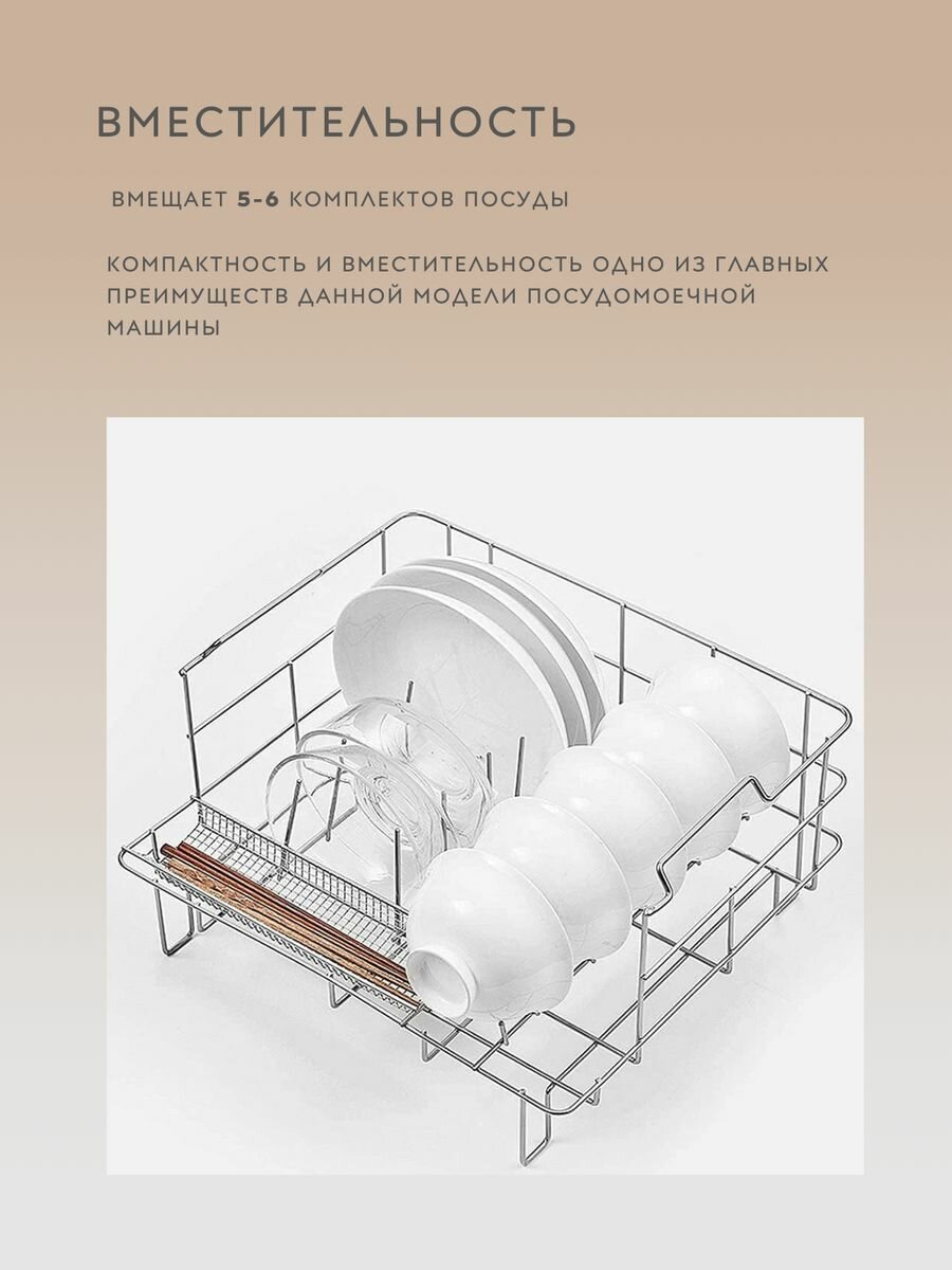 Настольная посудомоечная машина - фотография № 10