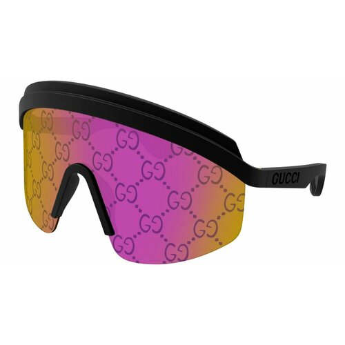 Солнцезащитные очки GUCCI, розовый, фиолетовый