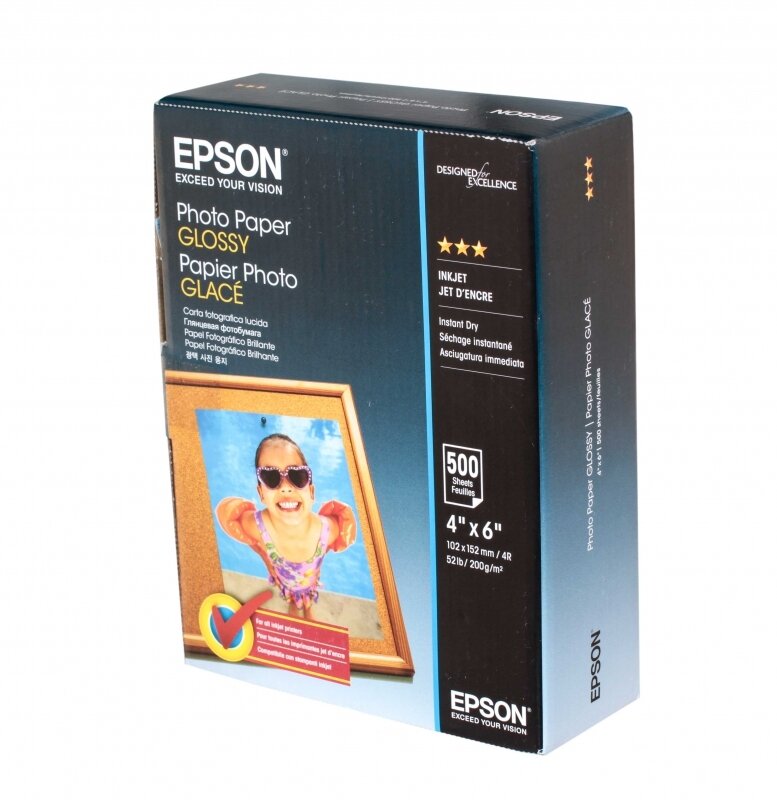 Фотобумага EPSON Photo Paper 10x15 500 шт. (C13S042549)