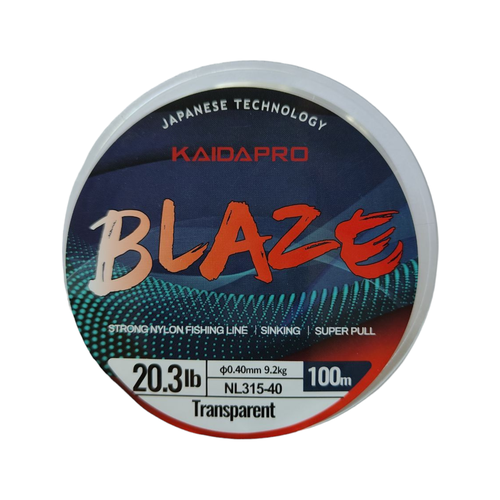 фото Леска blaze kaidapro 100м 0.40мм 9.2кг.