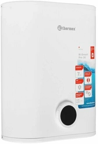 Накопительный электрический водонагреватель Thermex M-SMART MS 30 V (pro), белый