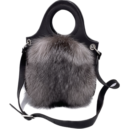 фото Сумка торба королевство птички & бабочки, фактура бархатистая, серый, коричневый