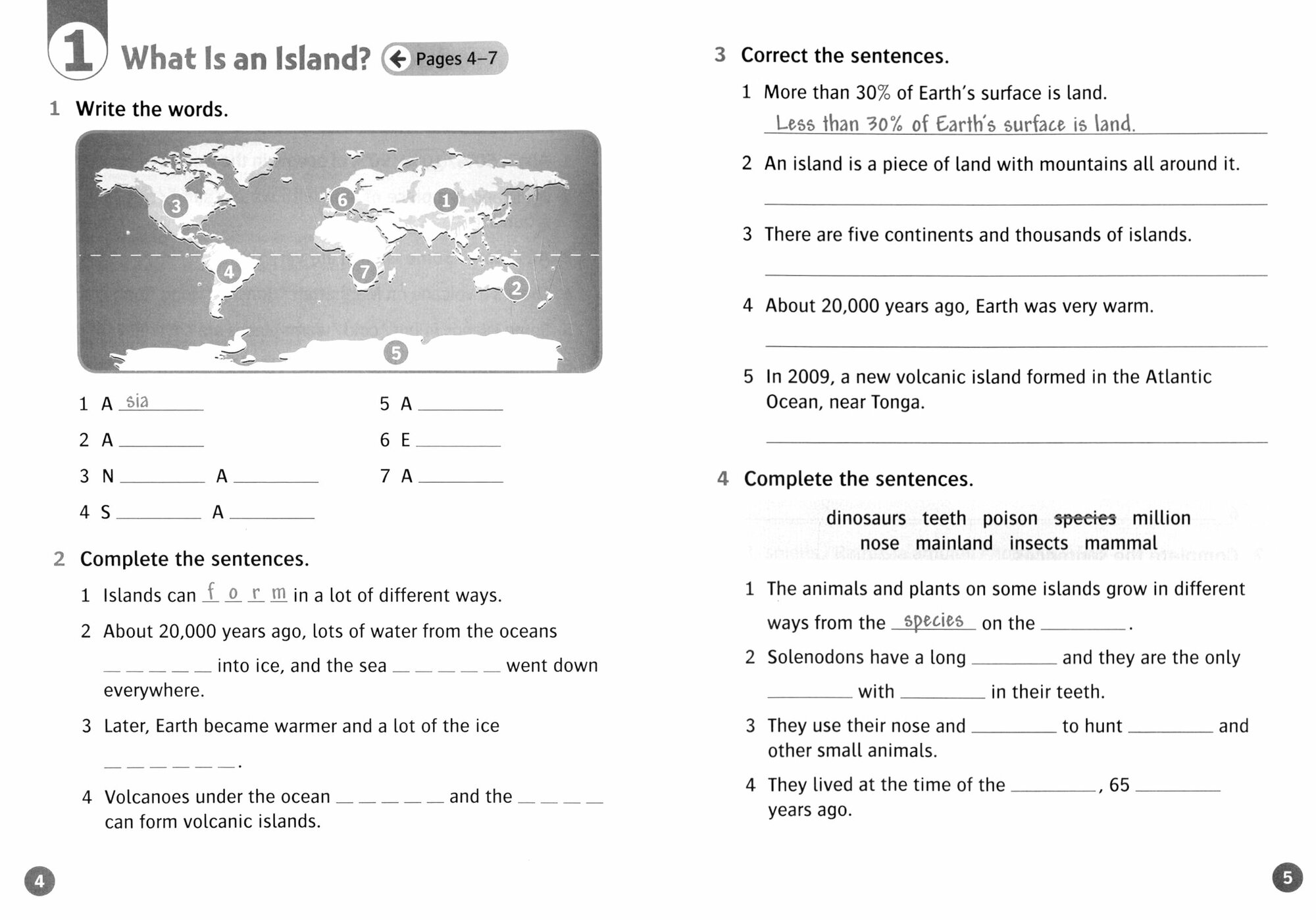 Oxford Read and Discover. Level 5. All About Islands. Activity Book - фото №4