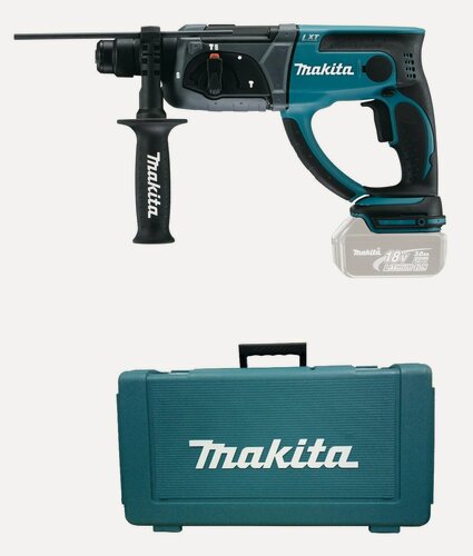 Изображение товара Аккумуляторный перфоратор 3-х режимный SDS+ Makita DHR202ZK (18V, Li-Ion) (без зу и акб)